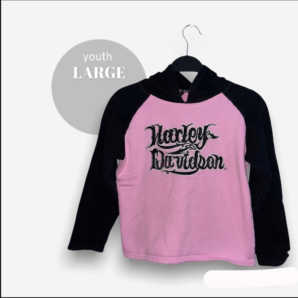 Harley Davidson Youth Large Hoodie